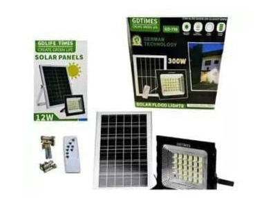 Projecteur solaire GD Times 300W