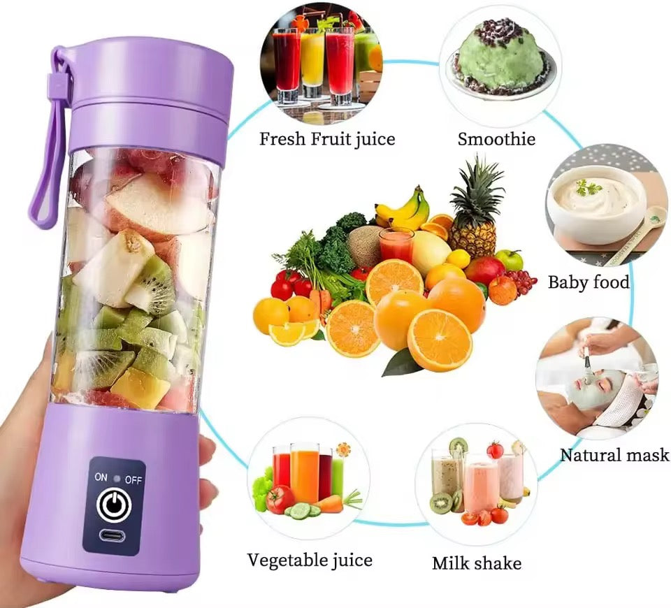 VIC 380Ml - Blender Portable Bouteille Mixeur De Jus - Rechargeable