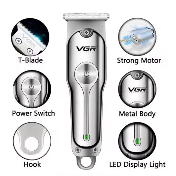 VGR Tondeuse Rechargeable Professionnel Électrique V-071