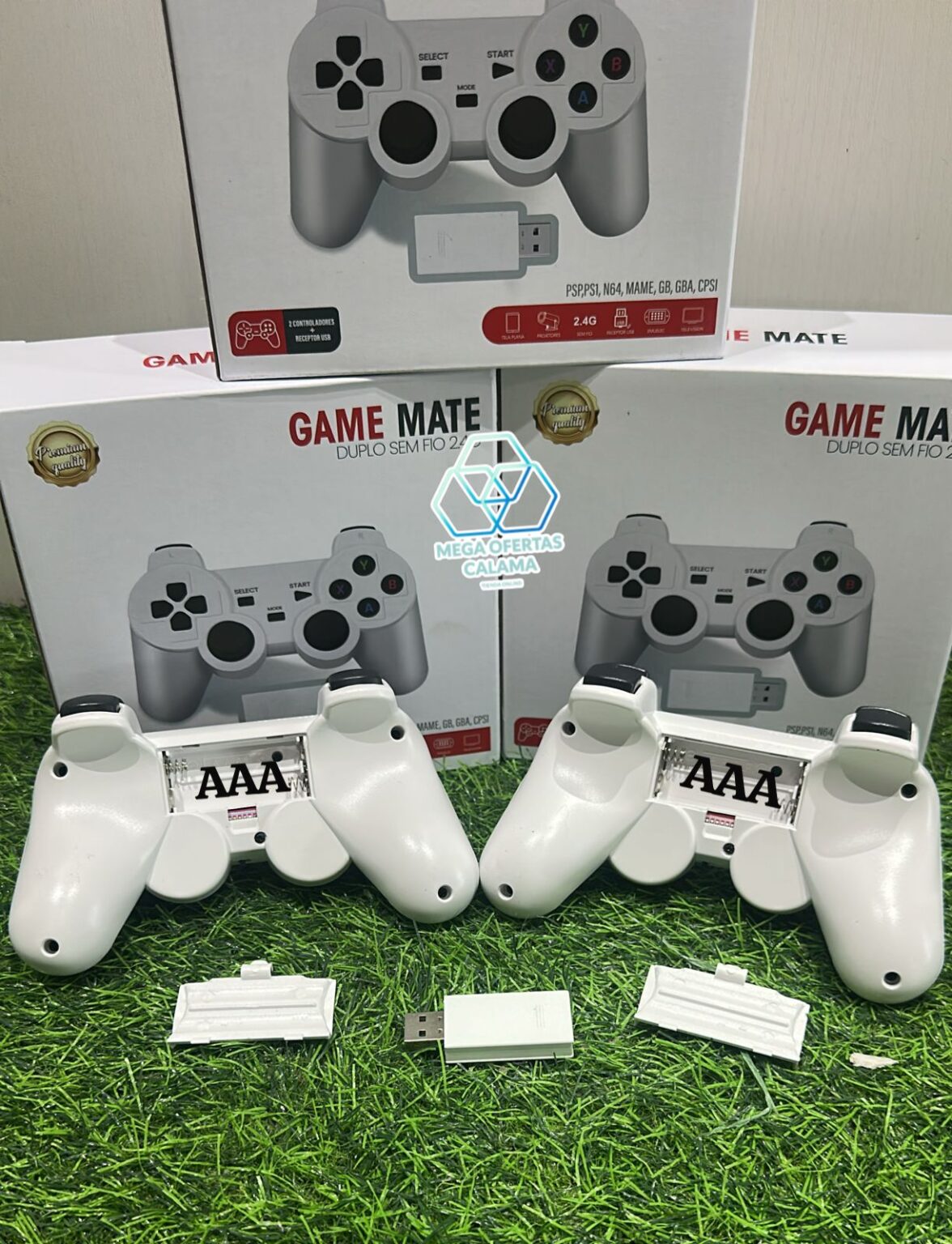 Pack De 2 Manettes Game Mate - Multijoueur Instantané Et Confort Optimal !